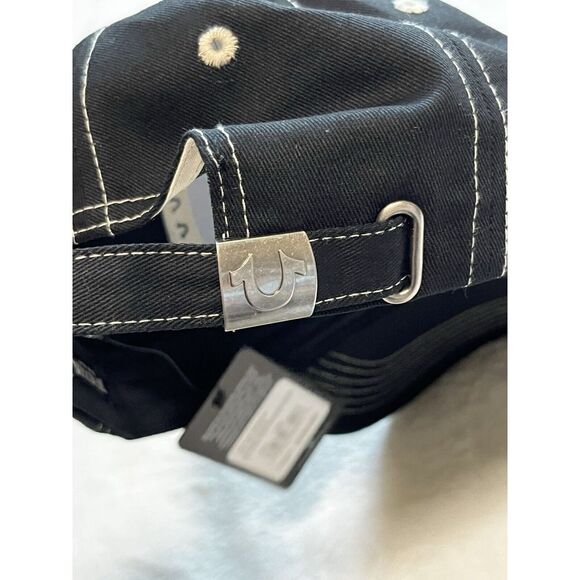 True Religion Established 2002 Tiger Print Black Snapback Hat - Picture 12 of 14